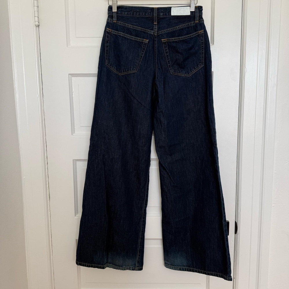 Re/Done‎ Mid Rise Palazzo Jeans - Picture 8 of 15